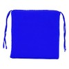 Blazing Needles Twill Chair Cushion, 16 x 16, Royal Blue