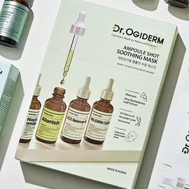 Dr. Ogiderm [Dr.Ogiderm] Ampoule Shot Soothing Mask Pack 30g (10 sheets) / [닥터오기덤] 앰플샷 수딩 마스크팩 30g (10매입)