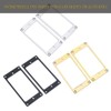 Guitar Pickup Frame, Humbucker Pickup Mounting Rings for Electric Guitar,