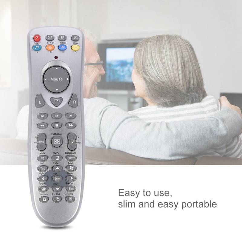 Portable Wireless Mouse Keyboard USB PC Laptop Remote Control With