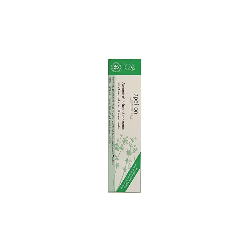 6 x Apeiron Auromère Herbal Toothpaste 75 ml