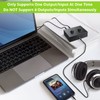 LiNKFOR 4 Port 3.5mm Stereo Audio Switcher Support 1 In