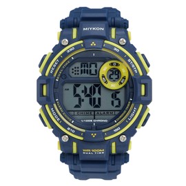 Miykon Women’s Sport Digital Chronograph Resin Watch (Navy Blue, 39mm)