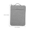 Gatuida Portable Laptop Sleeve Carrying Case for Air Tablet Wear-Resistant
