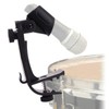 RiToEasysports Drum Microphone Clip, 1 Pair Rim Microphone Stand Mount