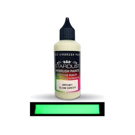 Stardust WPU401 Airbrush PU 1K RC Glow in The Dark Color Glow Green 60ml