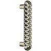 MNG Hardware 15014 Quilted Pull, 3", Polished Nickel