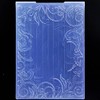 Kwan Crafts 3D Flowers Leaves Background Plastic Embossing Folders for