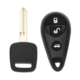 X AUTOHAUX 433MHz NHVWB1U711 Keyless Entry Remote Ignition Transponder Key Fob for Subaru Outback 2006-2007 for Subaru Legacy 2006-2007 62 Chip 4 Buttons
