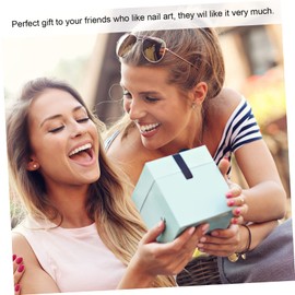 FRCOLOR Nail Rhinestones Beads Kit Pearls Gems for Nail Art Decoration for Home Salon Creative Designs