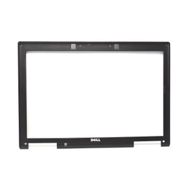 New KN767 Genuine OEM Dell Latitude D620 D630 ATG 14.1 Laptop Notebook LCD Screen Bezel Plastic Frame Cover Mask Trim Molding Housing Enclosure W/LED Light Port Holes