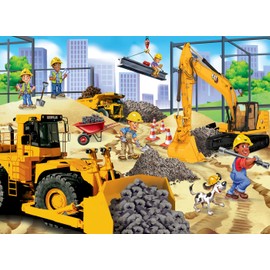 Caterpillar - Building Time 100pc Puzzle