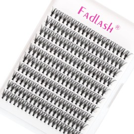 Eyelash Clusters 200pcs Individual Lashes 20D Natural Soft Lash Clusters Black Mink DIY Cluster Lash Extensions and Reusable Artificial Under Eyelashes (20D-0.07-D, 13mm)