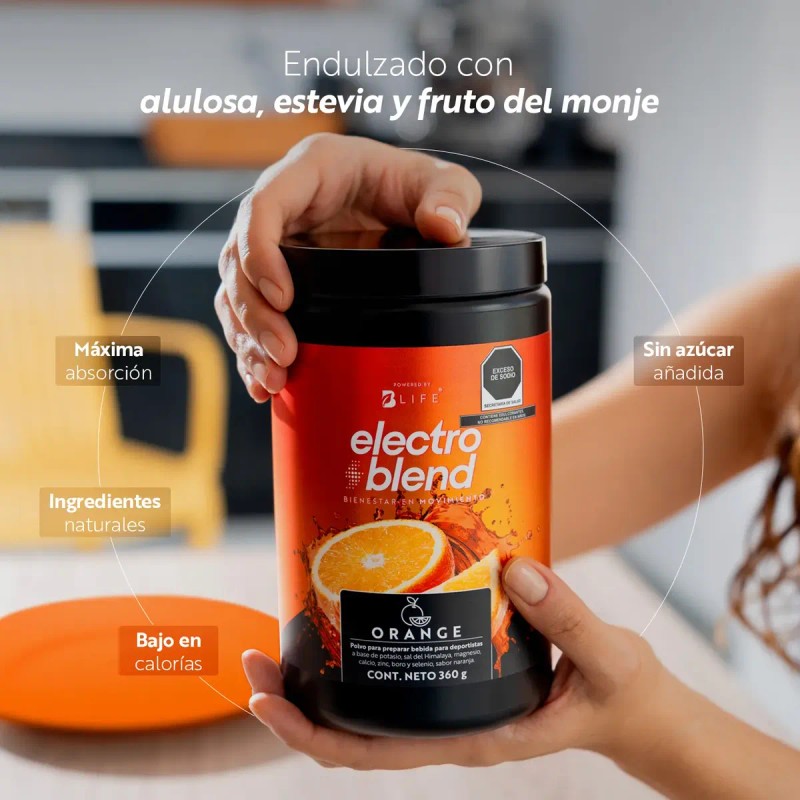 Bebida Hidratante En Polvo 360gr. Electroblend. B Life