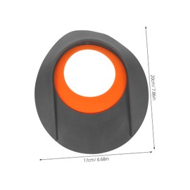 Abaodam Golf Putting Hole Cup for Practice Portable Grey Training Cup for Home Office Backyard Use Dimensions Made of Durable Thermoplastic TPR