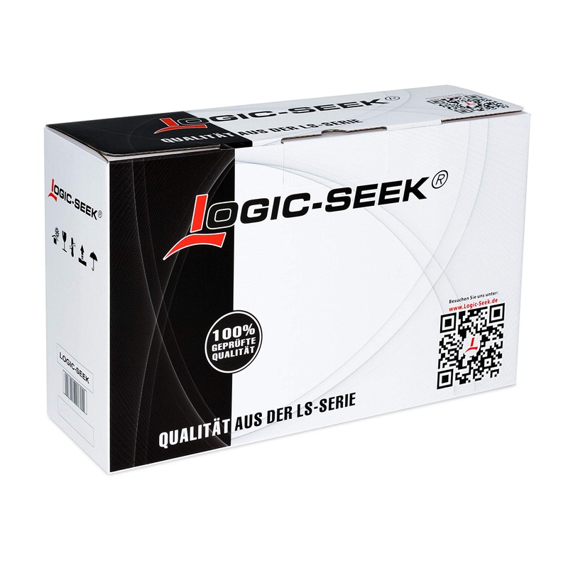 Logic-Seek® Printer Cartridges with Chip and Level Indicator, Compatible with