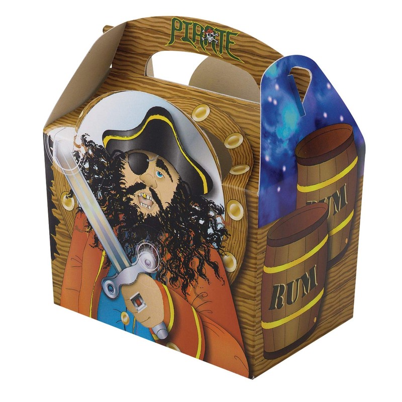 Deli Supplies 30 x Pirates Treasure Chest Kids Meal Party