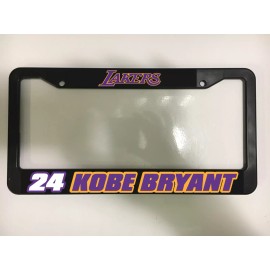 Kobe Bryant LA Lakers 24 Basketball RIP Legend Car License Plate Frame