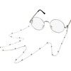 ZOORON Eyeglass Chains for Women, Premium Beaded Eyeglass Necklace Chain