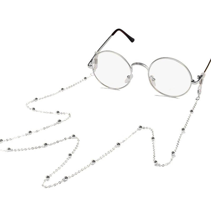 ZOORON Eyeglass Chains for Women, Premium Beaded Eyeglass Necklace Chain