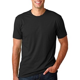 Next Level Apparel Mens Premium Fitted T-Shirt - Black - Medium