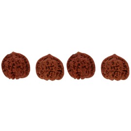 4 Pcs Walnut Fitness Hand Play Toy Walnut Hand Balls Walnut Hand Massage Balls Stress Blush