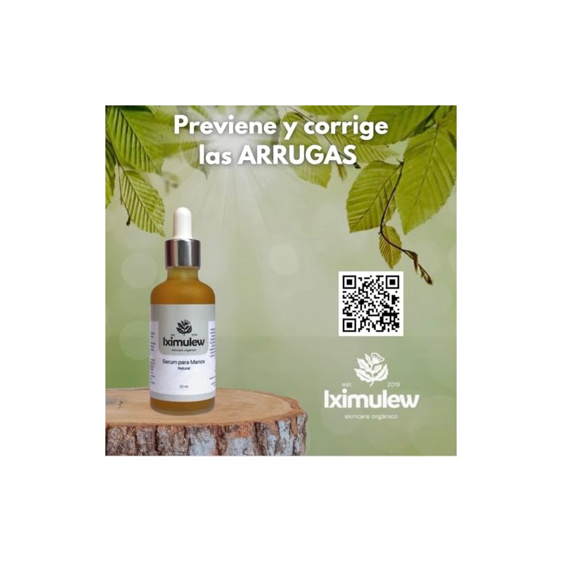 Serum para Manos Iximulew para Prevenir el Envejecimiento y Aumentar