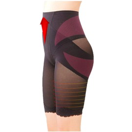 Waist Cincher Pelvic Belt & Girdle, Long // Hip Lifter Girdle, Hip Waist Thigh, Tummy Tightening, Pelvic Correction, Pelvic Tightening, Lower Body, Body Deflection, Prevents Dropping, Beautiful Pit (BePit 04 Bepit04) (Beige) (S to M Size: Waist 21.7 - 22