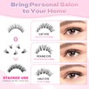 Glowing Win Individual Eyelash Extensions Set DIY 60D Cluster Lashes