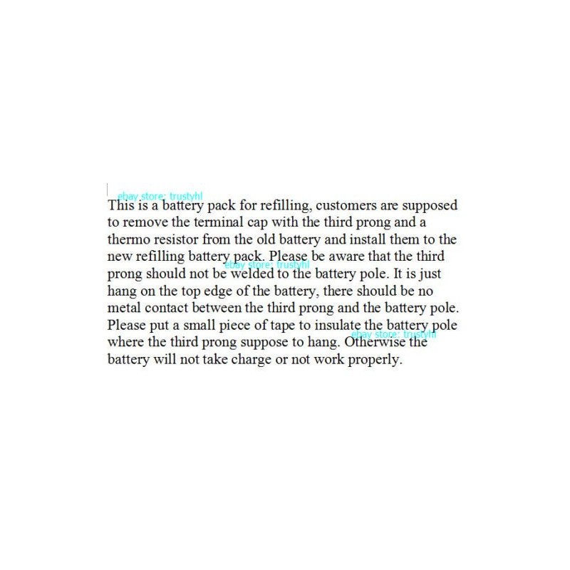 Eztronics Corp Battery Rebuild Pack 7.2V for SNAP-ON CTB5172 NIMH