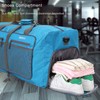 Bekahizar 60L Foldable Duffle Bag Large Lightweight Packable Travel Weekend