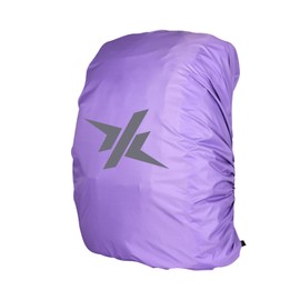 Uxney Waterproof Backpack Rain Cover with Reflective Strip for Mountaineering, Traveling, Cycling, Camping and Outdoor(Purple,XS