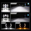 Unbranded Pair 5x7" 7x6" LED Headlights DRL For Chevy El