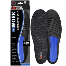 Jobsite Gel Work Insoles - Trim to Fit