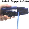 VCE GJ670BL RJ45 Crimp Tool, Pass Through Ethernet Crimping Tool