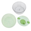 Salad Spinner, Spatter Proof Safe Multifunction and Storage 4L PP