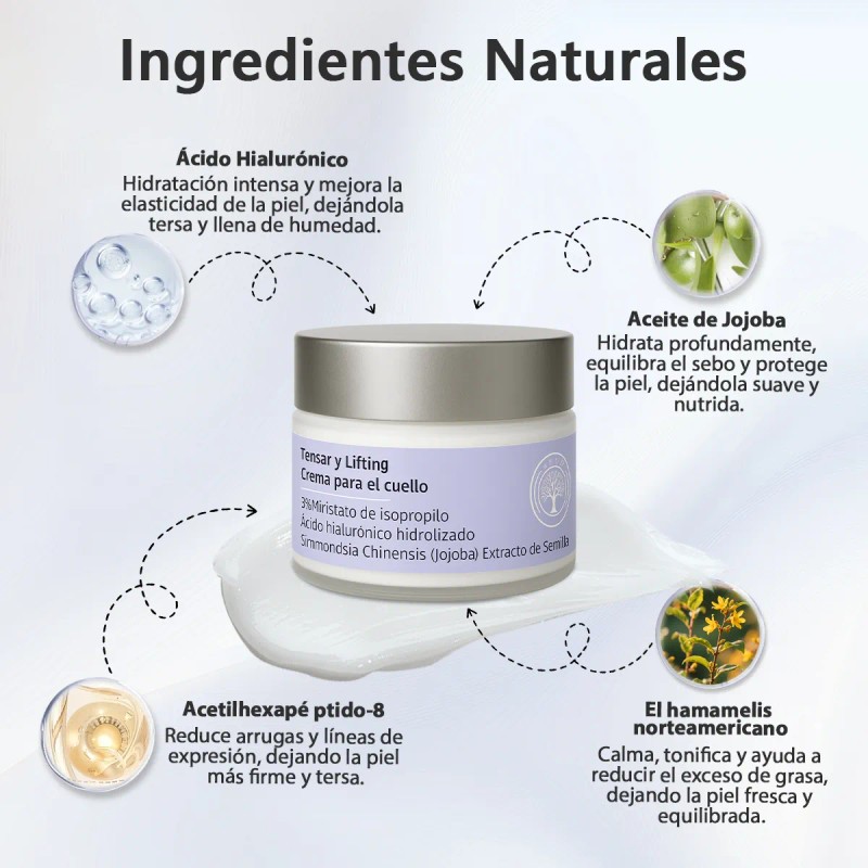 3pz Crema Renovador Lifting Antiarrugas Ojos Cuello Facial Normal Día/noche
