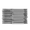 10pcs Metric Screw Thread Machine Tap HSS Straight Flute Tapping