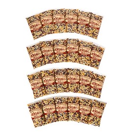 Amish Country Popcorn | 24 (4 Oz Bags) Rainbow Kernels | Old Fashioned with Recipe Guide