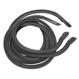 Steele Rubber Products - 20-2826-72 - Door Weatherstrips - Compatible with 1965-1966 Ford Mustang