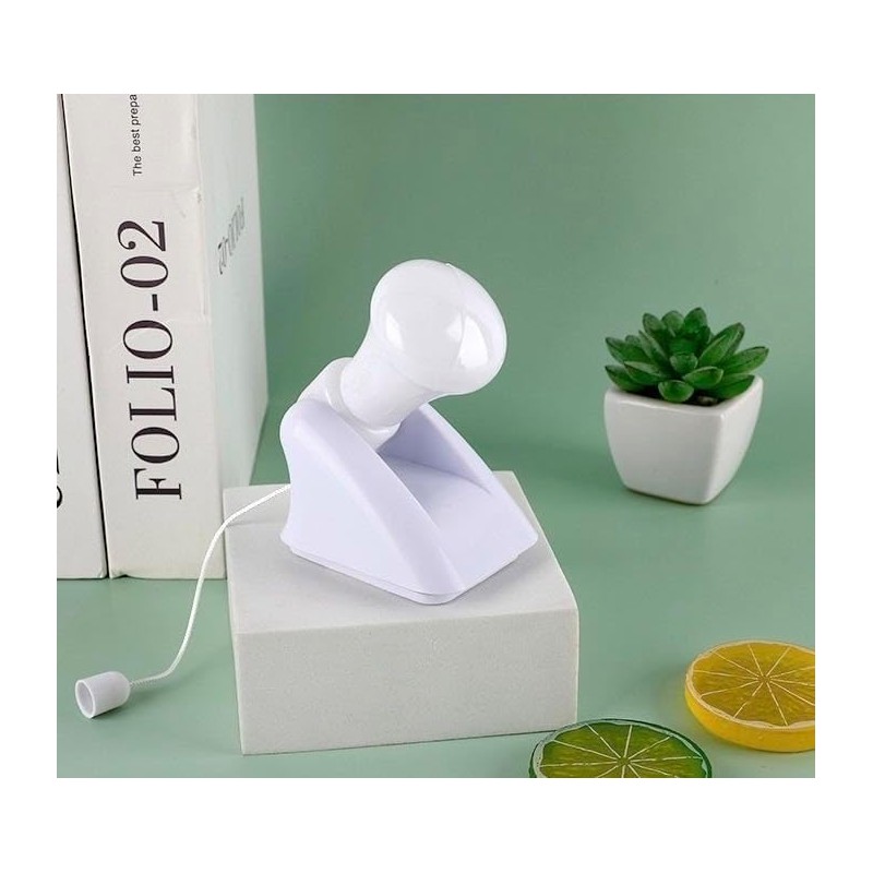 Vugyue Pull Wall Light Lamp, Self-Adhesive LED Closet Light, 180