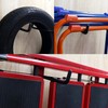 HUHOLE Ladder Hooks 4 Pack Wall Hangers - Ideal for