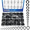 900Pcs E-Clips Assortment Set(2.0mm-12mm) and C Clips Assortment (M5-M16),Snap Rings