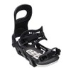 Bent Metal Metta Womens Snowboard Bindings, M, Black