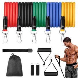 Pull Up Bands & Resistance Band Set – Ideal for Men & Women, Perfect Pull Up Assistance Bands, Strength Training, Workout, Body Stretching, Physical Therapy, Muscle Training