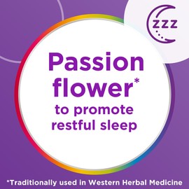Centrum Benefit Blends Vitamin Rest & Renew with Passion Flower, Humulus & Magnesium to Promote Relaxed & Restful Sleep, 50 Capsules