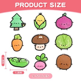 9 Pieces Cute Chip Clips, Food Bag Seal Clips, Fun Kitchen Snack Bag Seals, Used for Food Preservation, Office and Home Decoration Organiser (Small Tree)