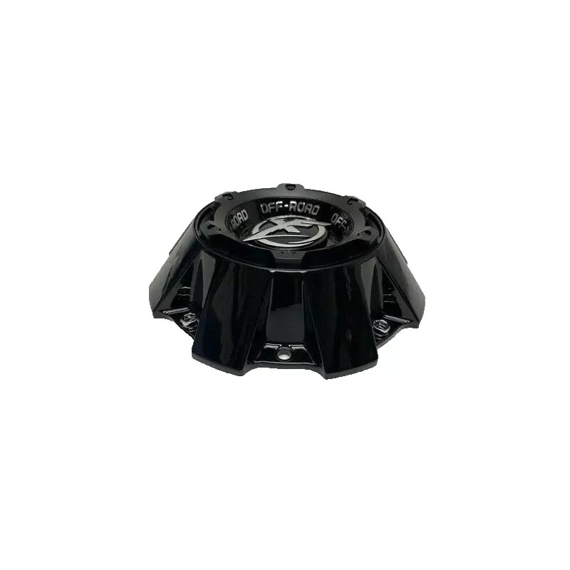 XF OFF-ROAD Gloss Black Tall Center Cap 1444L227H HT005-65