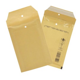 Pack of 50 Bubble Envelopes in Brown – 1/A – (120 x 175) – Bubble Envelopes / Mailing Bags elb-verpackungen