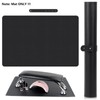 (MAT ONLY) Black Nail Art Table Mat, Foldable Nail Art